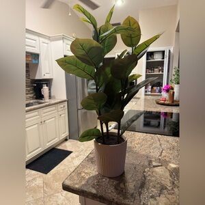 Threshold (Target) Artificial Fiddle Leaf Table Top Decor